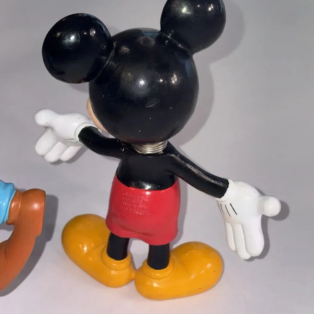 VNTG‎ Collectible Mickey And Upside Down Goofy Bobble Unlimited Disney Applause